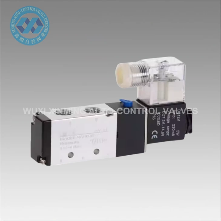 Pnevmatični magnetni ventil 5 Way 2- Nadzor položaja AIR 12V 24V 220V